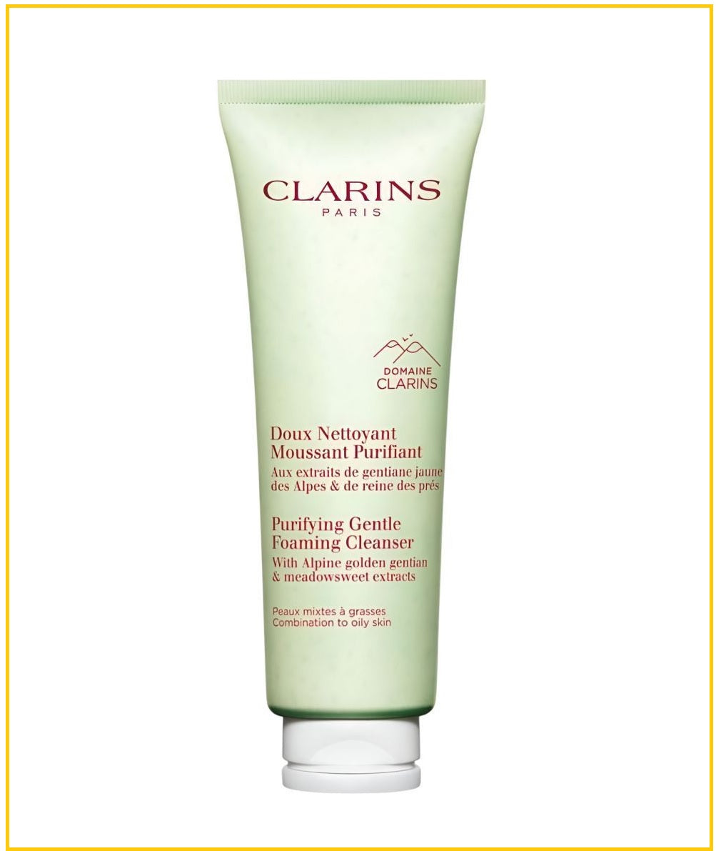 CLARINS 嬌韻詩羅望子綠色潔面乳 PURIFYING GENTLE FOAMING CLEANSER 125ML