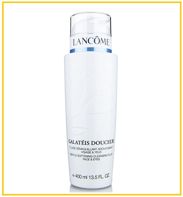 LANCOME 蘭蔻白蓮花清瀅藍色潔面卸妝乳 GALATEIS DOUCEUR BLUE 400ML