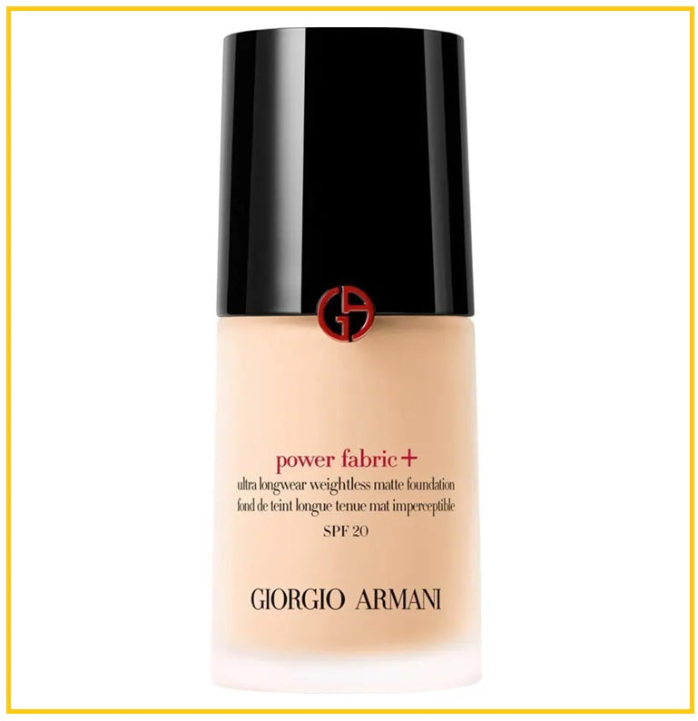GIORGIO ARMANI 阿瑪尼權力粉底液 POWER FABRIC + LONGWEAR HIGH COVERAGE FOUNDATION #1.5 30ML