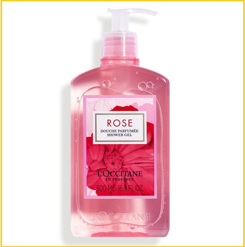 L'OCCITANE 歐舒丹玫瑰沐浴啫喱 LOCCITANE ROSE SHOWER GEL 500ML
