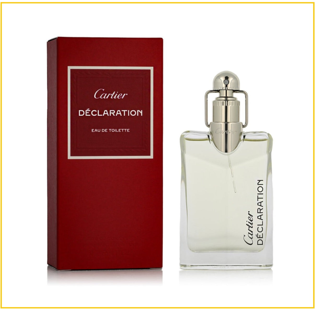 CARTIER 卡地亞宣言男士淡香水 DECLARATION EAU DE TOILET 50ML