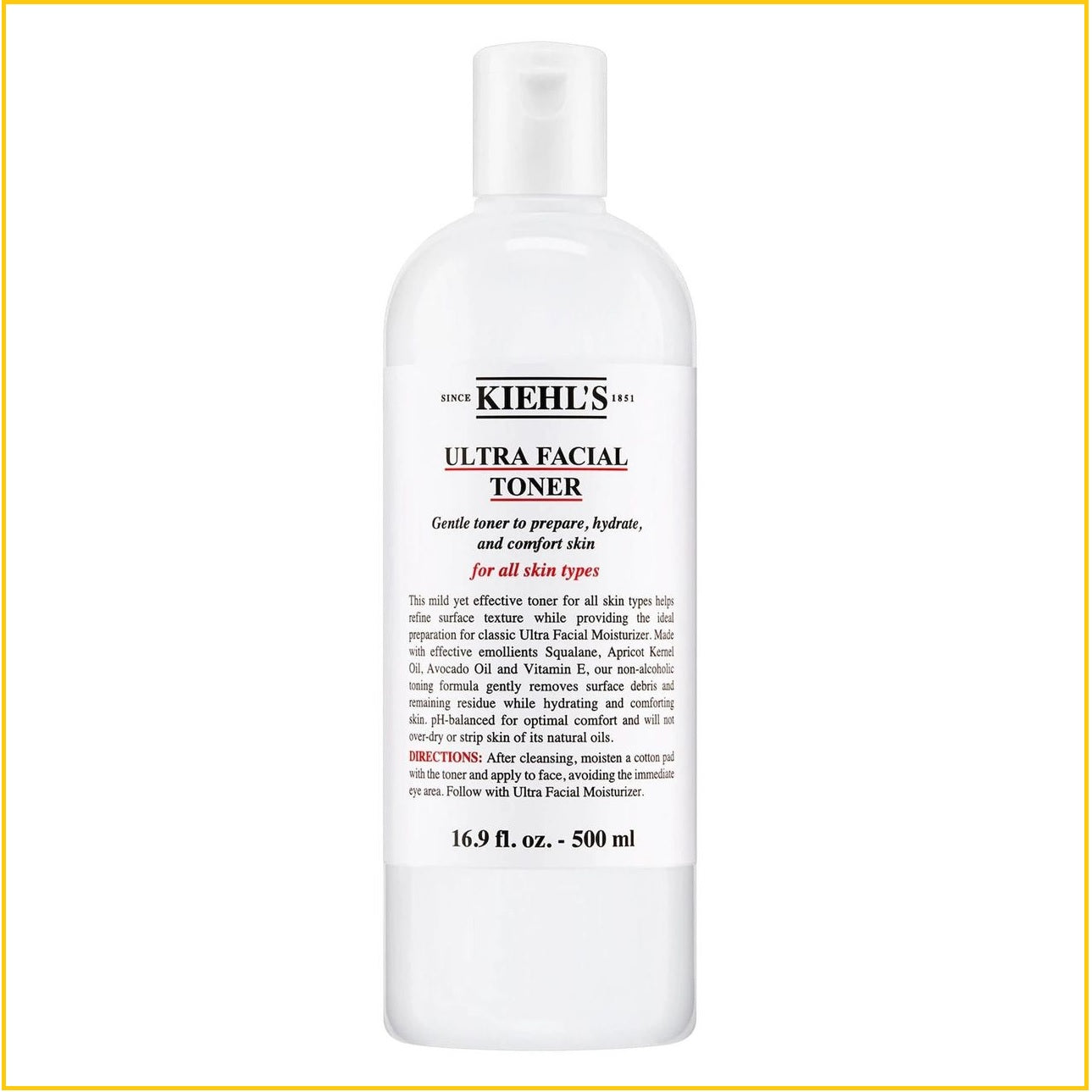 KIEHL'S KIEHLS ULTRA FACIAL TONER 500ML 特效高保濕爽膚水