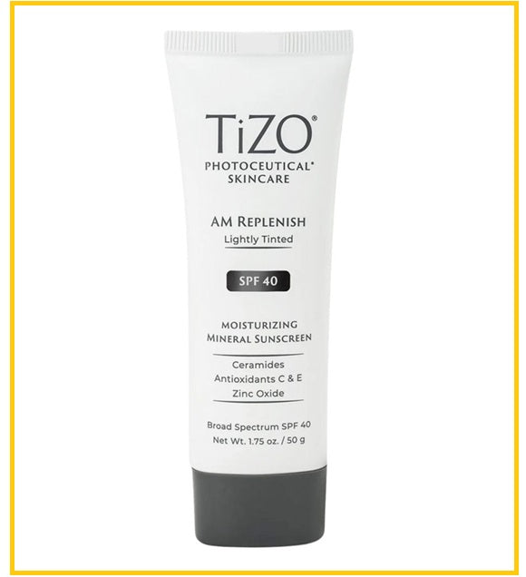 TIZO 日間隔離防曬霜潤色款 PHOTOCEUTICAL AM REPLENISH TINTED SPF40 50G