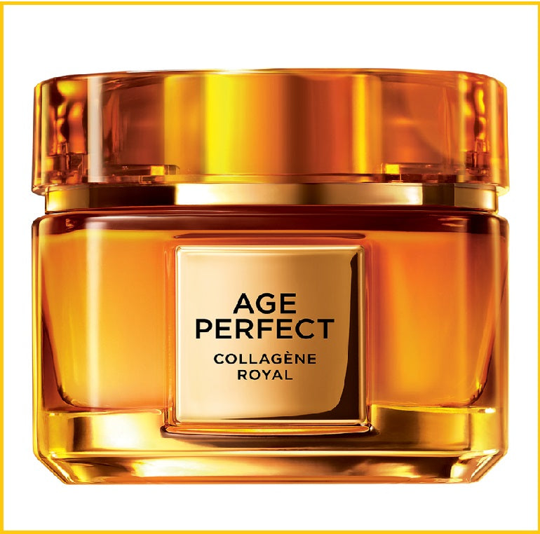 L'OREAL 歐萊雅金致臻顏花蜜奢養膠原滋潤乳霜 LOREAL PARIS AGE PERFECT COLLAGEN ROYAL RICH CREAM 60G