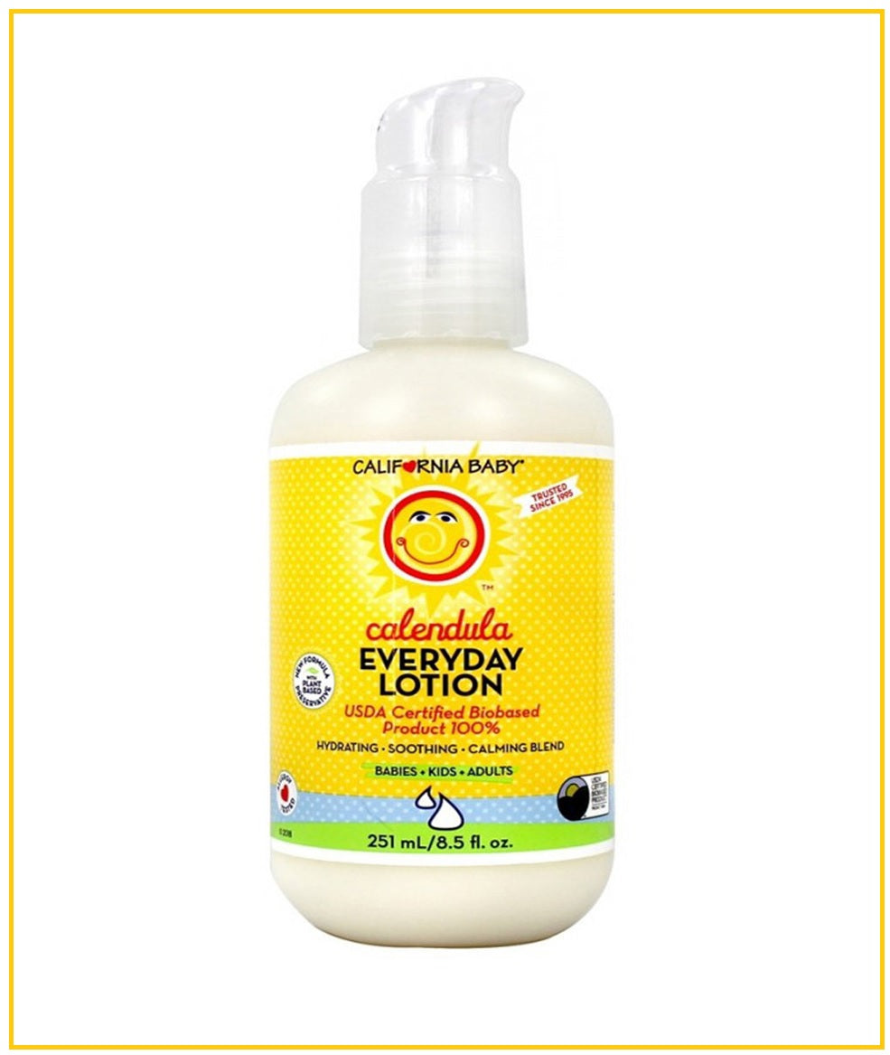 CALIFORNIA BABY 美國加州寶寶有機金盞花潤膚乳液 CALENDULA EVERYDAY LOTION 251ML