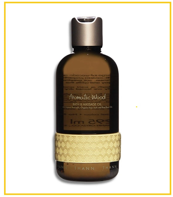 THANN 庭潤天然香木浸浴按摩油 AROMATIC WOOD BATH & MASSAGE OIL 295ML