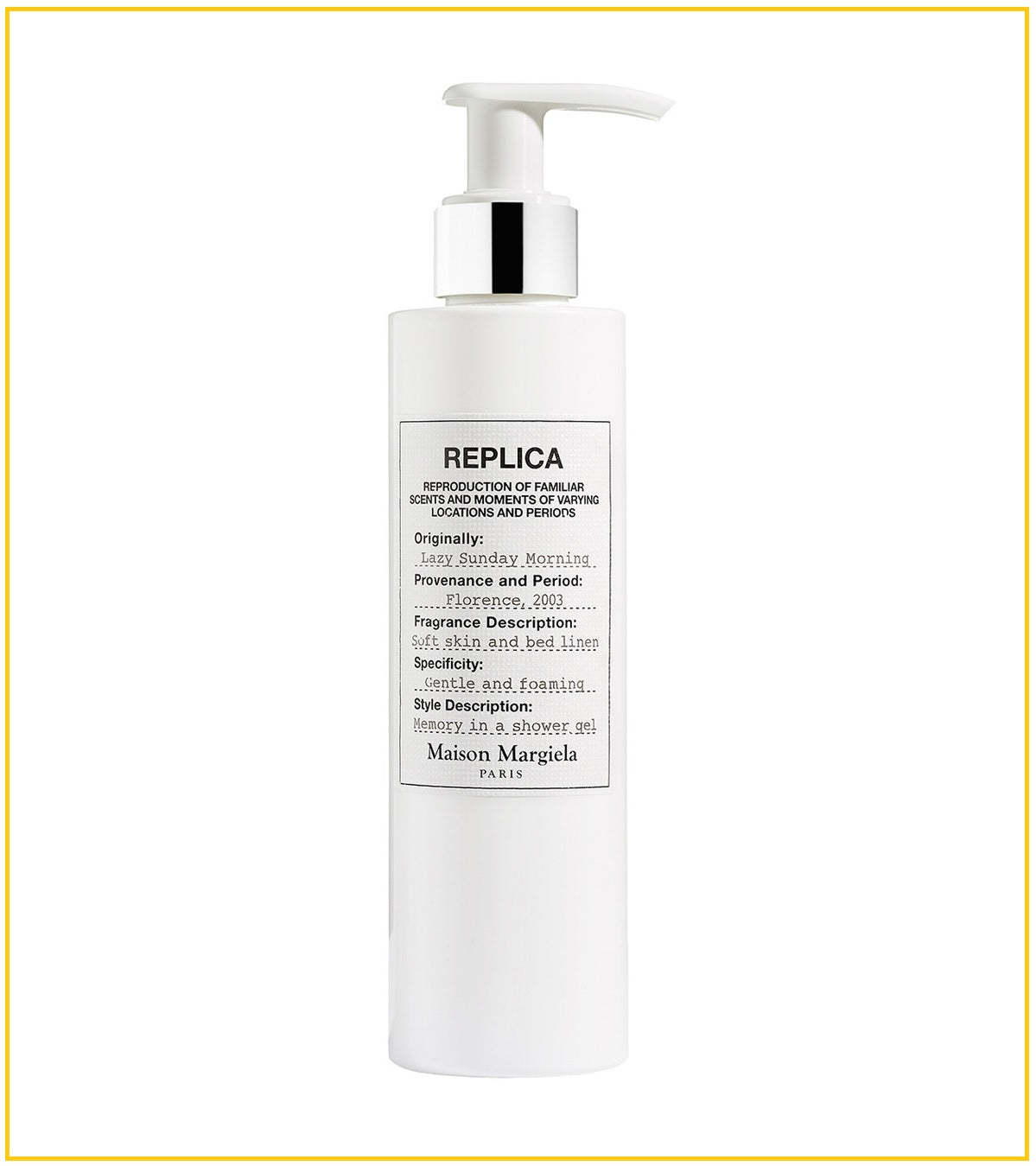 MAISON MARGIELA 馬丁馬吉拉慵懶週末沐浴露 MMM REPLICA LAZY SUNDAY MORNING SHOWER GEL 200ML