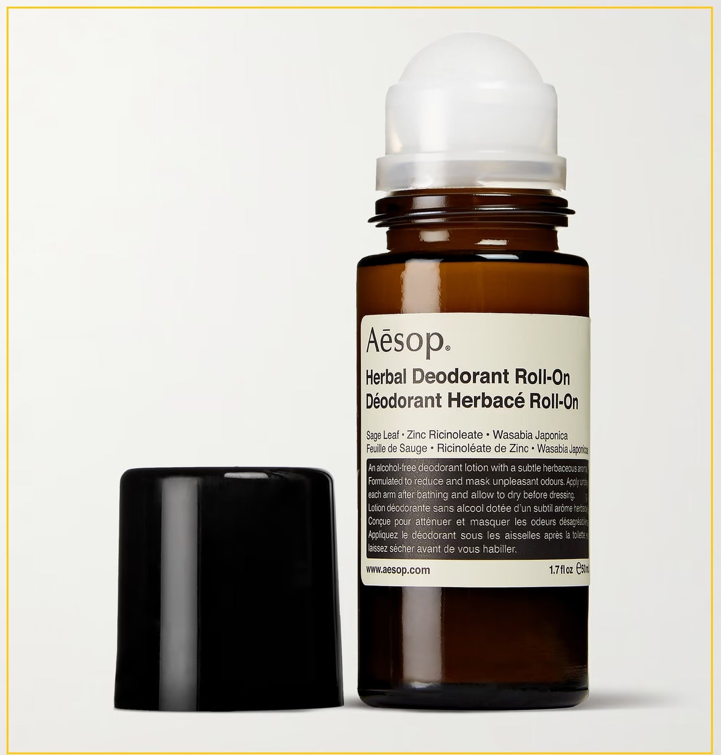 AESOP 伊索滾珠式草本腋下體香劑 HERBAL DEODORANT ROLL-ON 50ML