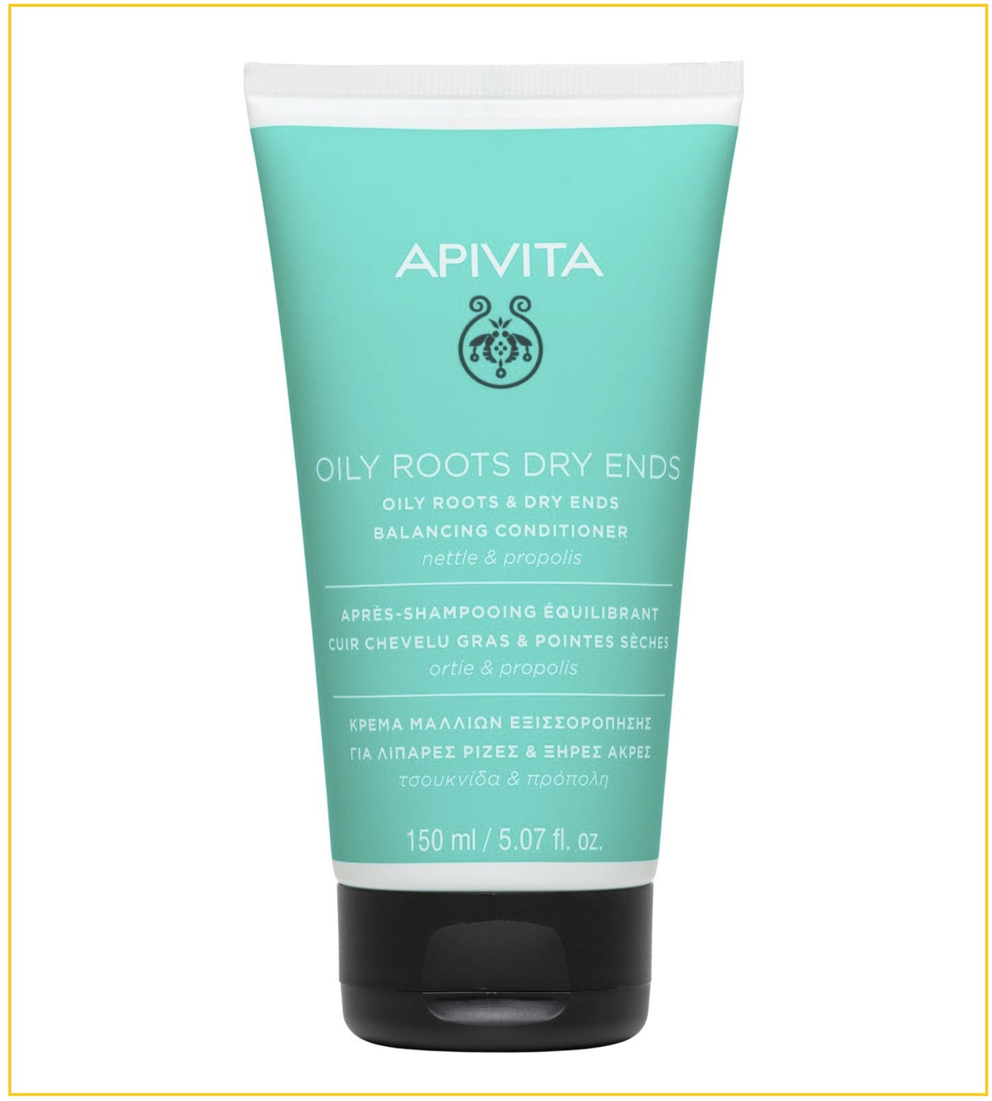 APIVITA 艾蜜塔雙效平衡潤髮乳護髮素 OILY ROOTS & DRY ENDS BALANCING CONDITIONER WITH NETTLE & PROPOLIS 150ML