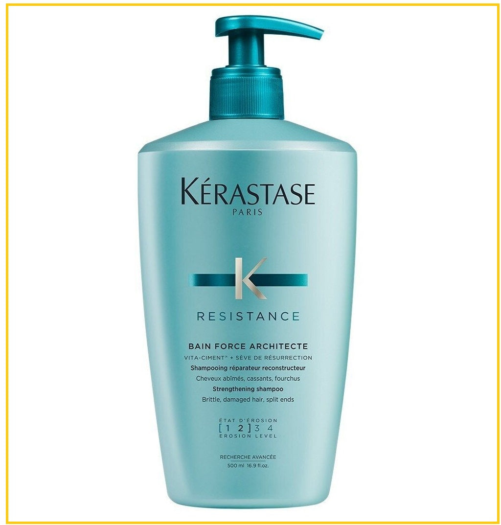 KERASTASE 卡詩雙重強韌修護洗髮水 RESISTANCE BAIN DE FORCE ARCHITECTE SHAMPOO 250ML / 500ML