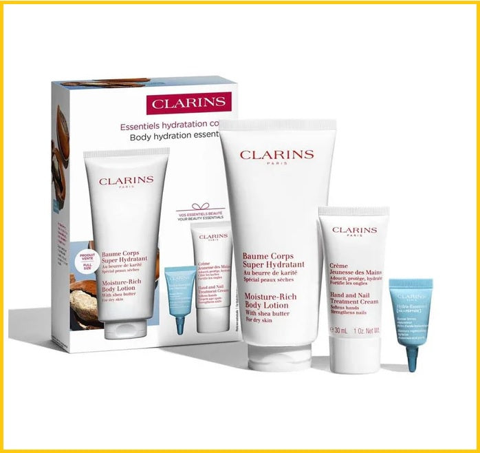 CLARINS 嬌韻詩水潤保濕套裝 COFFRET BAUME CORPS BODY MOISTURISING VALUE PACK GIFT DUO SET