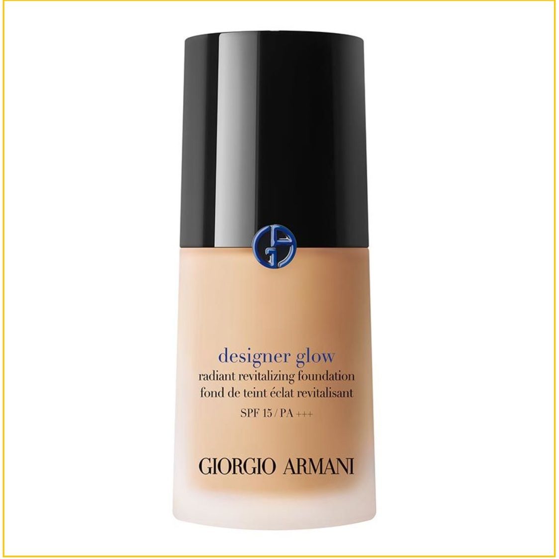 GIORGIO ARMANI 阿瑪尼大師藍標粉底液 DESIGNER GLOW RADIANT REVITALIZING FOUNDATION SPF15/PA+++ #1 / #1.5 / #2 / #2.5 / #3 / #4 30ML