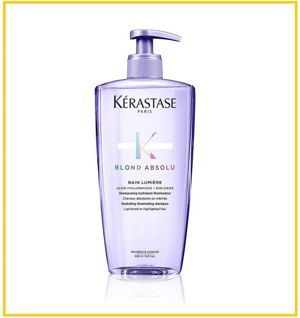 KERASTASE 卡詩水光洗髮精洗頭水 BLOND ABSOLU HYDRATING ILLUMINATING SHAMPOO 500ML