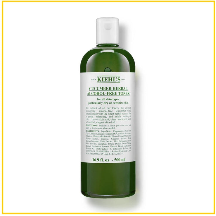 KIEHL'S 科顏氏青瓜植物精華爽膚水 KIEHLS CUCUMBER HERBAL ALCOHOL FREE TONER 500ML