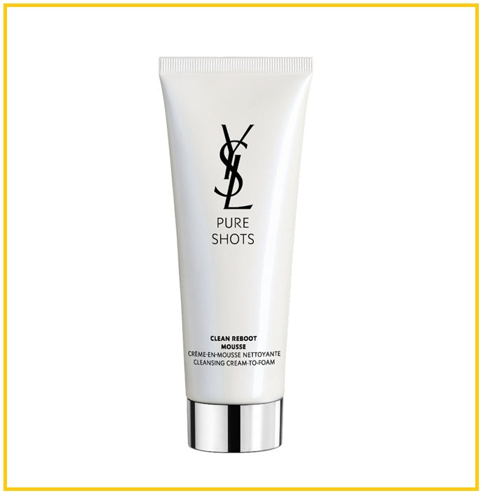 YVES SAINT LAURENT 聖羅蘭夜皇后潔面 YSL PURE SHOTS CLEAN REBOOT CLEANSER 125ML