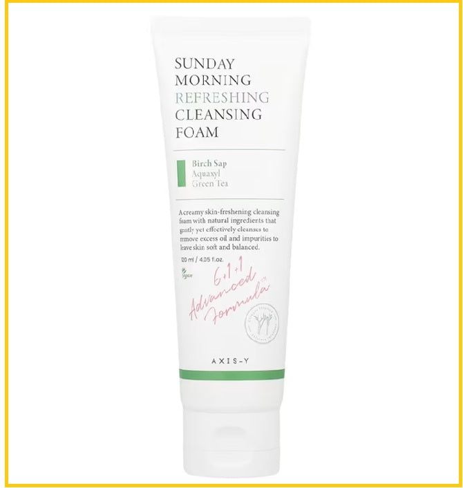 AXIS-Y 周日早晨清爽潔淨泡沫 SUNDAY MORNING REFRESHING CLEANSING FOAM 120ML