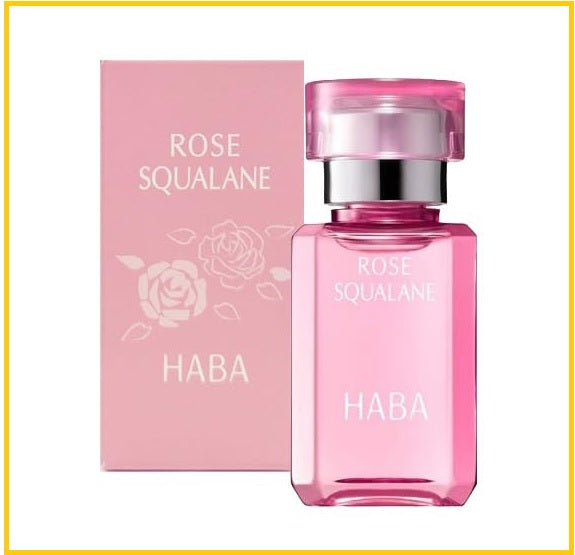 HABA 鯊烯玫瑰保濕滋潤肌膚保養油 ROSE SQUALANE 15ML / 30ML