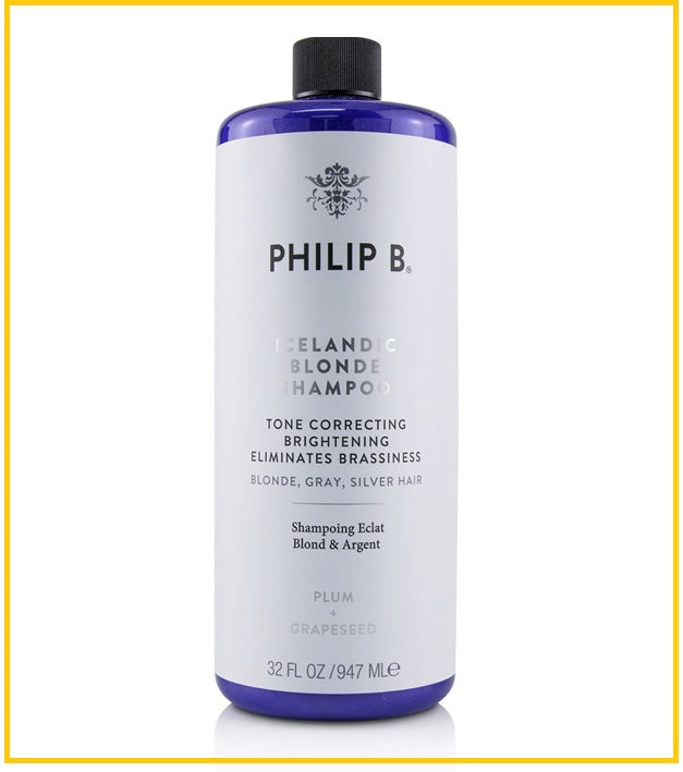 PHILIP B 菲利普冰島鎖色洗髮精洗頭水 ICELANDIC BLONDE SHAMPOO 947ML