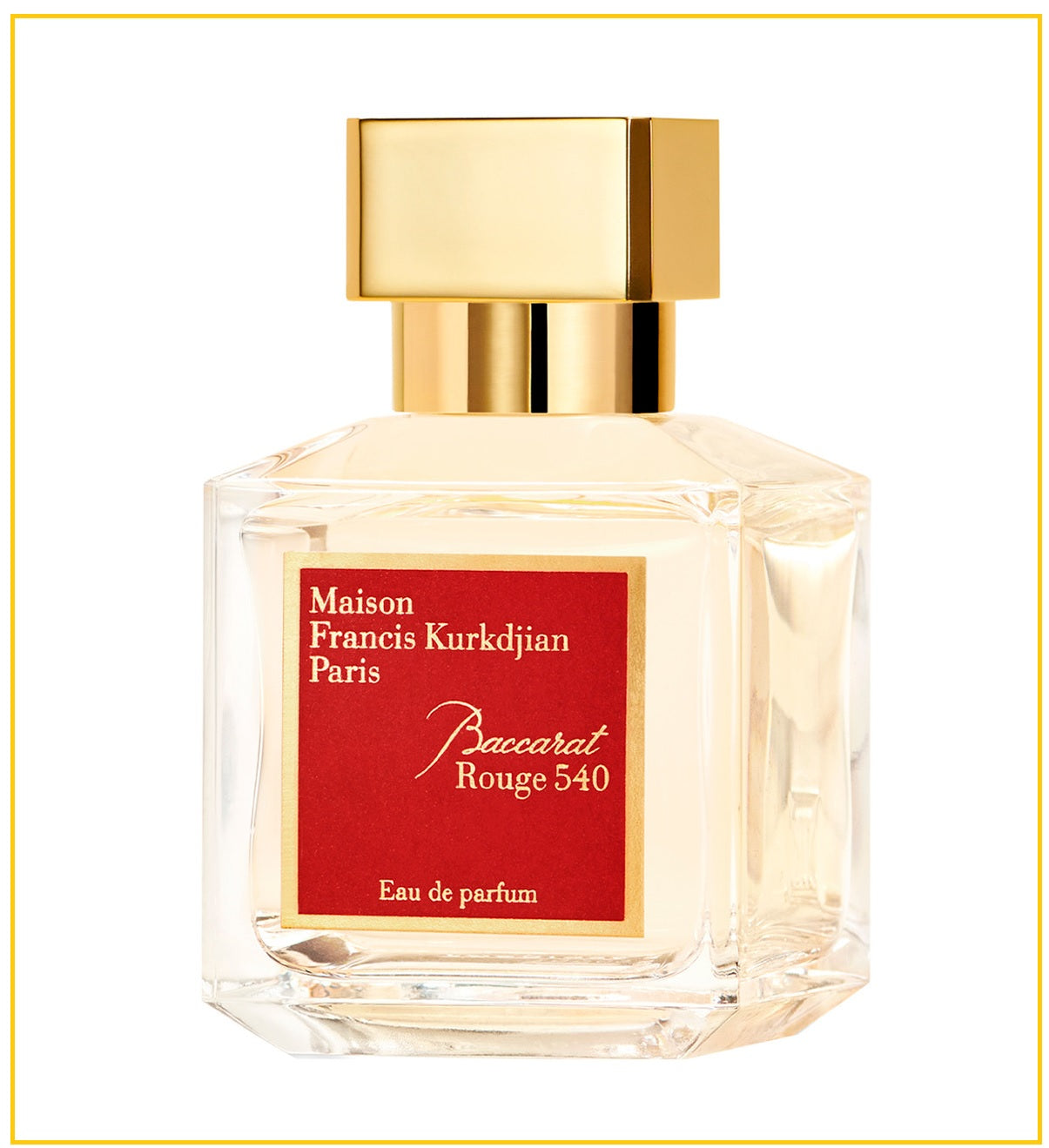 MAISON FRANCIS KURKDJIAN 庫爾吉安百家樂白瓶香水 MFK LADIES BACCARAT ROUGE 540 EDP 35ML / 70ML / 200ML