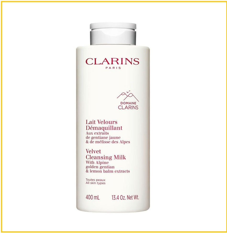 CLARINS 嬌韻詩植萃柔滑潔面乳 VELVET CLEANSING MILK 200ML / 400ML