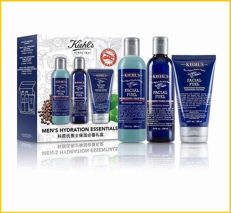 KIEHL'S 科顏氏男士保濕必備禮盒三件套裝 KIEHLS MEN'S HYDRATION ESSENTIALS DUO SET