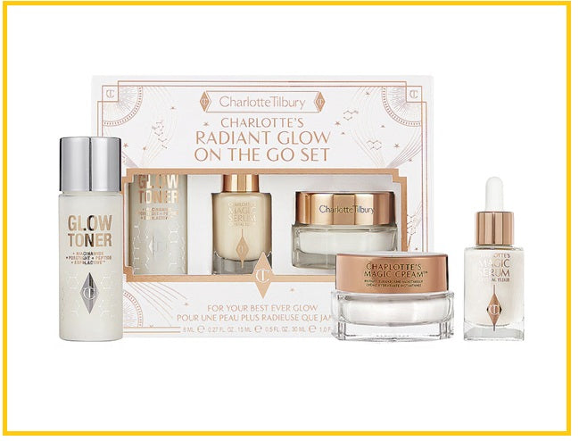 CHARLOTTE TILBURY 爽膚水精華面霜套裝 CT CHARLOTTE'S RADIANT GLOW ON THE GO DUO SET
