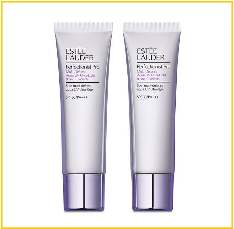 ESTEE LAUDER 雅詩蘭黛專研水感防曬隔離露兩件套裝 PERFECTIONIST PRO MULTI-DEFENSE UV AQUA GEL SPF 50 DUO SET 50ML X2