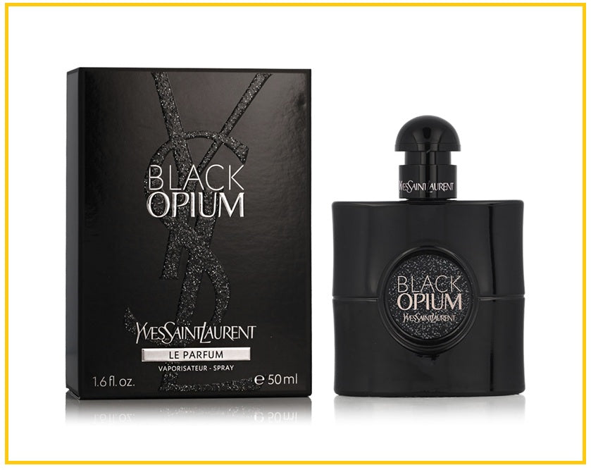 YVES SAINT LAURENT 聖羅蘭黑鴨片香精版香水 YSL BLACK OPIUM LE PARFUM EAU DE PARFUM 50ML