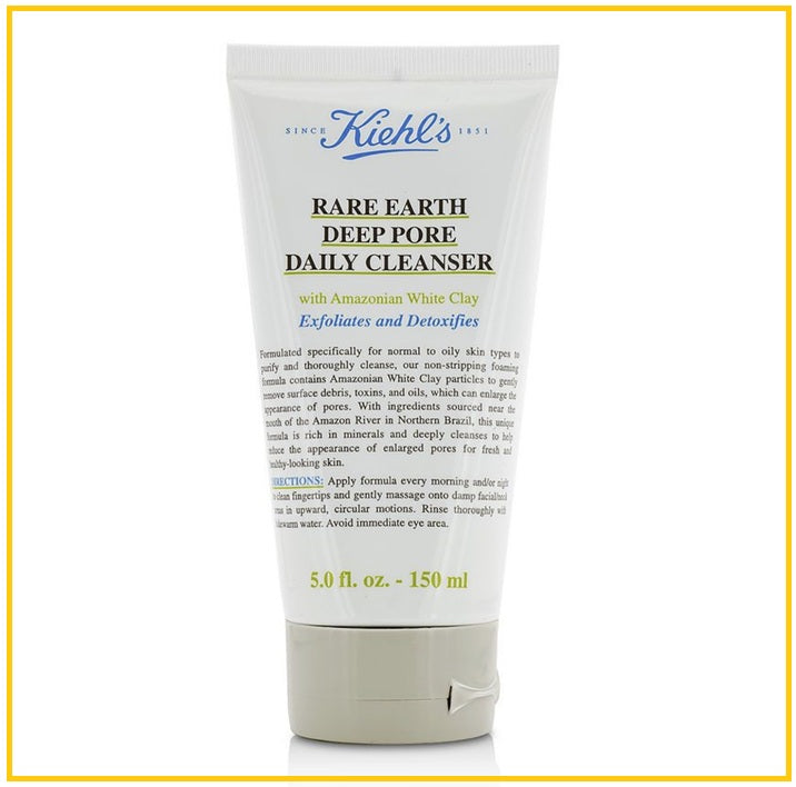 KIEHL'S 科顏氏亞瑪遜白泥毛孔深層潔面霜 KIEHLS RARE EARTH DEEP PORE DAILY CLEANSER 150ML