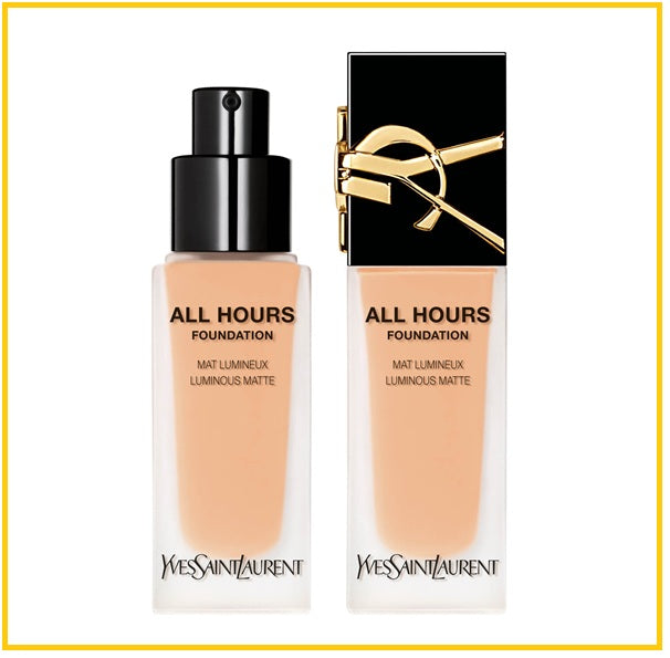 YVES SAINT LAURENT 聖羅蘭恆時輕透霧光粉底液 YSL ALL HOURS FOUNDATION SPF39 #LC1 / #LN1 / #DW6 / #LC4 / #LN7 / #MN1 / #MN7 25ML