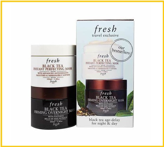 FRESH 馥蕾詩紅茶面膜套裝 BLACK TEA AGE-DELAY FOR NIGHT & DAY DUO SET 100ML X2