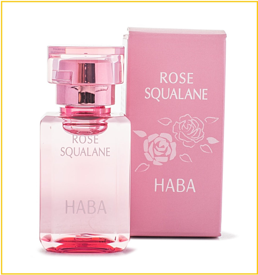 HABA 鯊烯玫瑰保濕滋潤肌膚保養油 ROSE SQUALANE 15ML / 30ML