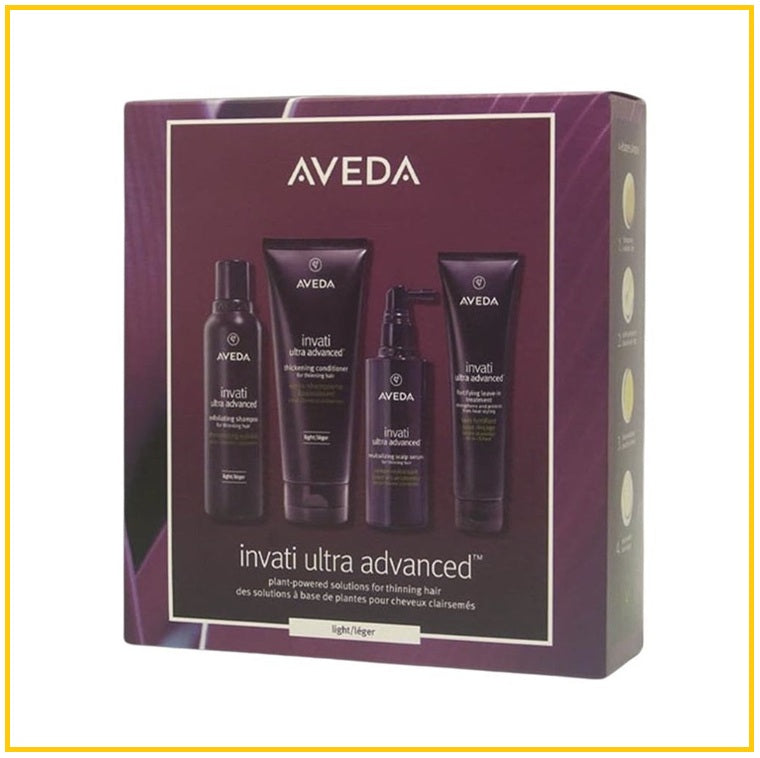 AVEDA 艾凡達豐盈強韌洗護防脫髮套裝4件套裝 INVATI ULTRA ADVANCED 4 STEP LIGHT SYSTEM 4PCS DUO SET