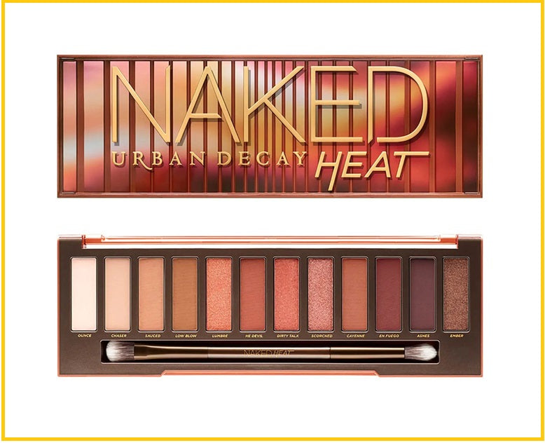 URBAN DECAY 衰敗城市南瓜盤12色眼影組合 NAKED HEAT EYESHADOW PALETTE 1.3G X12