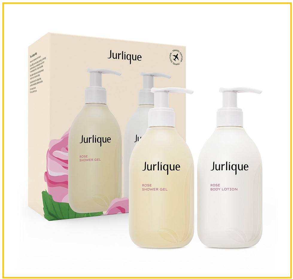 JURLIQUE 茱莉蔻玫瑰身體乳沐浴露套裝 ROSE SHOWER GRL AND BODY LOTION DUO SET 300ML X2