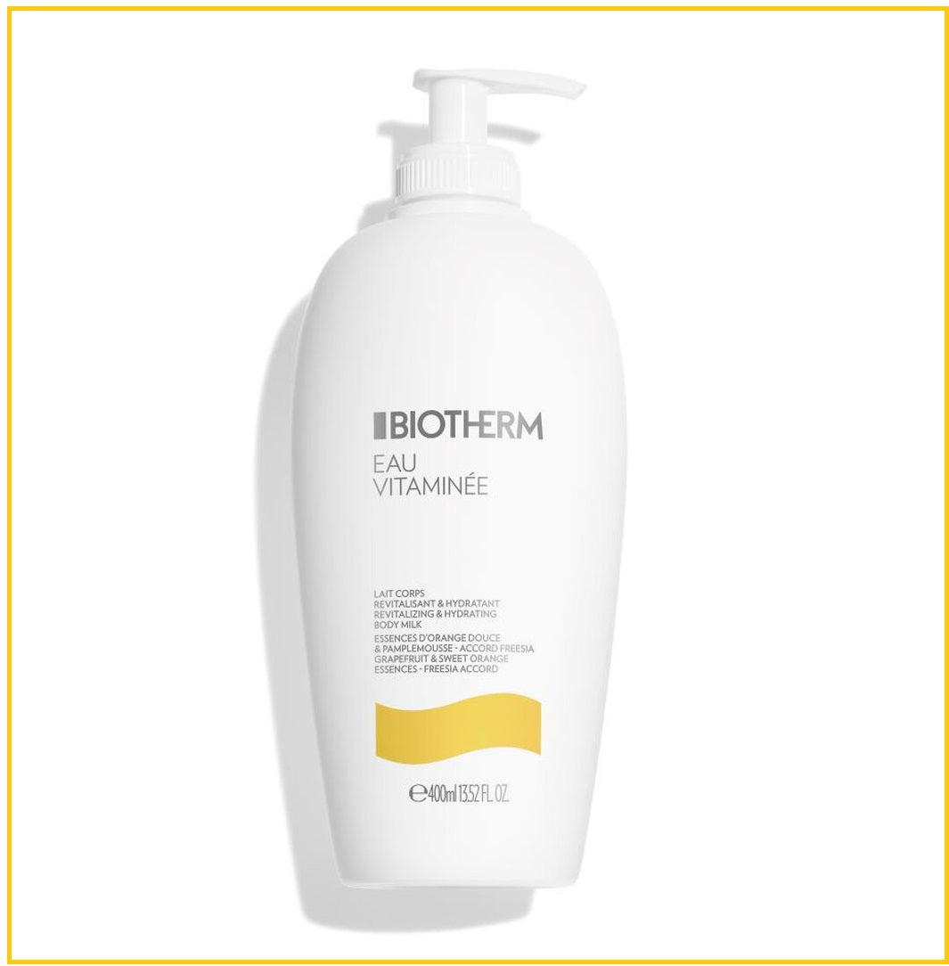 BIOTHERM EAU VITAMINEE PERFUMED UPLIFTING BODY MILK MOISTURIZING SMOOTHING REFRESHING 400ML 維他活力身體爽膚乳