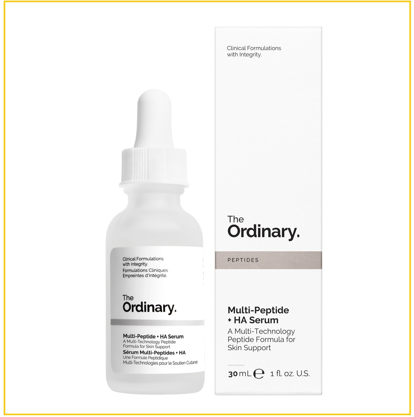 THE ORDINARY 多肽透明質酸精華 MULTI-PEPTIDE + HA SERUM 30ML