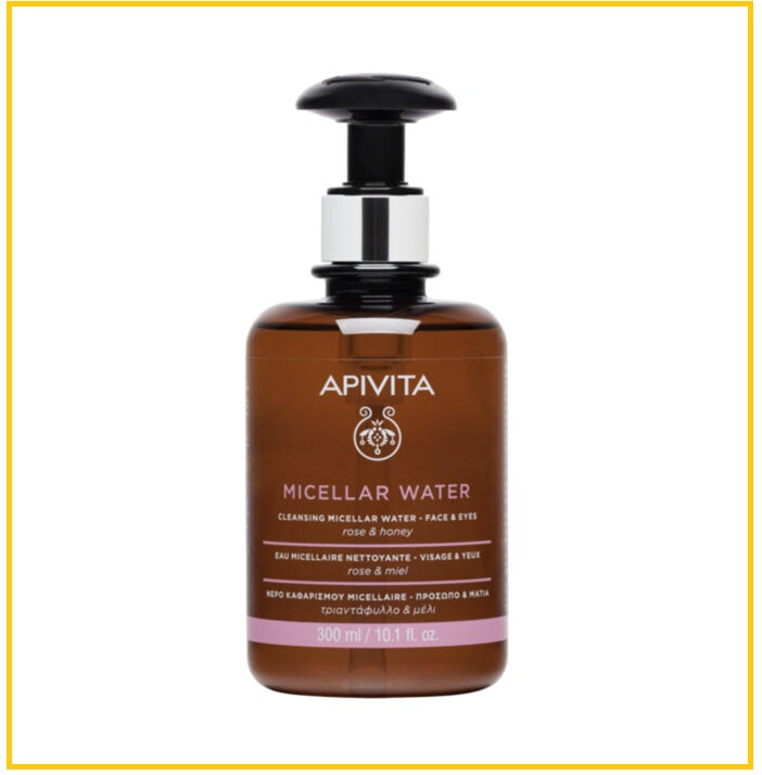 APIVITA 艾蜜塔玫瑰蜂蜜卸妝潔膚水 MICELLAR WATER FACE & EYES 300ML