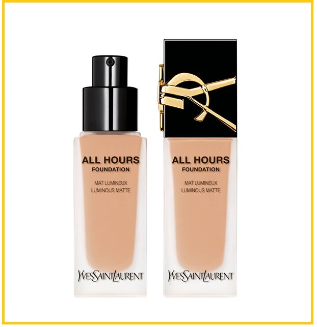 YVES SAINT LAURENT 聖羅蘭恆時輕透霧光粉底液 YSL ALL HOURS FOUNDATION SPF39 #LC1 / #LN1 / #DW6 / #LC4 / #LN7 / #MN1 / #MN7 25ML