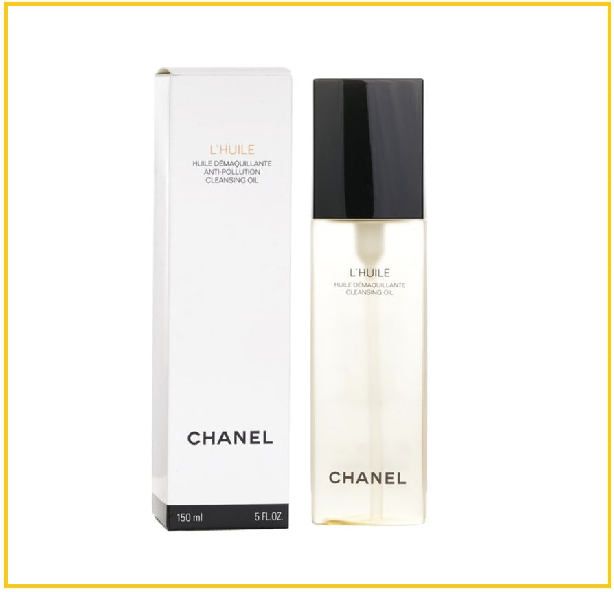 CHANEL 香奈兒保濕柔亮卸妝油 L'HUILE ANTI-POLLUTION CLEANSING OIL 150ML