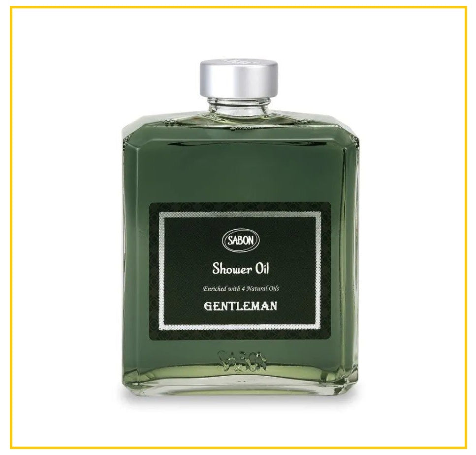 SABON 紳士沐浴油 GENTLEMAN SHOWER OIL 400ML