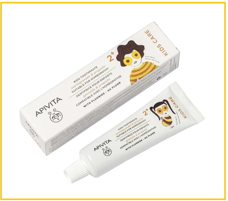 APIVITA Kids Care 2+ Toothpaste with Pomegranate & Propolis 50ml