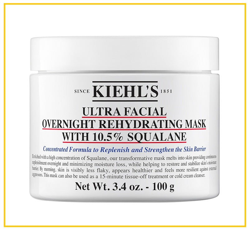 KIEHL'S 科顏氏高保濕面膜 KIEHLS ULTRA FACIAL OVERNIGHT REHYDRATING MASK WITH 10.5% SQUALANE 100ML
