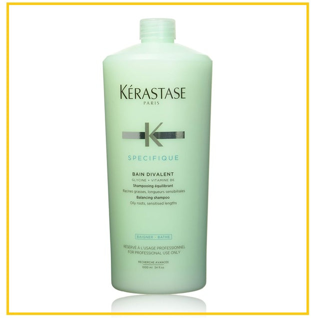 KERASTASE 卡詩雙重功能洗髮精洗頭水(油性頭皮乾性頭髮) SPECIFIQUE BAIN DIVALENT SHAMPOO 1000ML