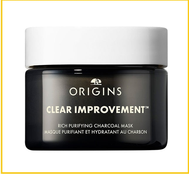 ORIGINS 竹炭奇亞籽溫和潔淨面膜 CLEAR IMPROVEMENT RICH PURIFYING CHARCOAL MASK 75ML
