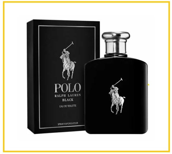 RALPH LAUREN 拉爾夫勞倫黑色馬球男士淡香水 POLO BLACK EDT 75ML