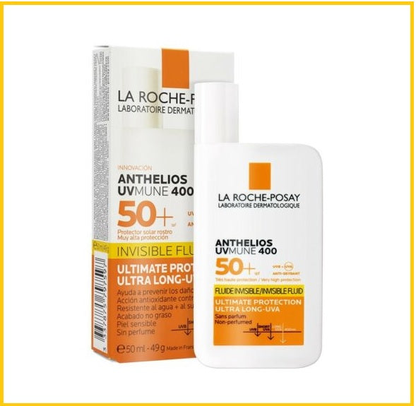 LA ROCHE POSAY 理膚泉全效廣譜輕盈隔離乳液 ANTHELIOS UVMUNE 400 INVISIBLE FLUID SPF50+ 50ML