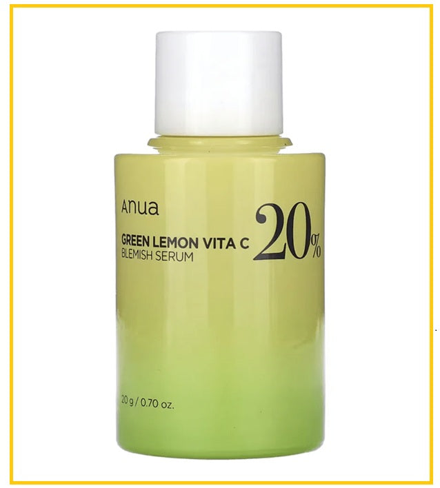 ANUA 青檸檬維他命C淡斑精華 GREEN LEMON VITA C 20% BLEMISH SERUM 20G