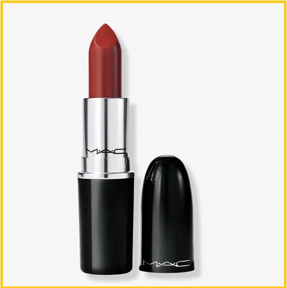 MAC Lustre Glass Lipstick #549 PDA (BRICKY RED) 3G