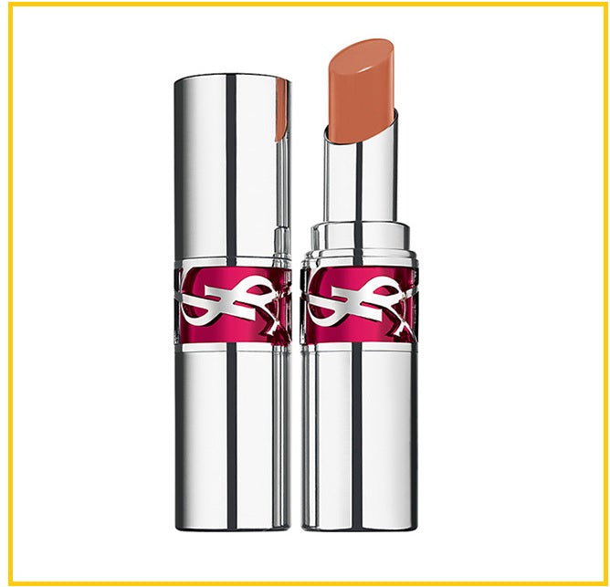 YVES SAINT LAURENT 聖羅蘭情迷亮彩粉紅銀圓管口紅潤唇膏 YSL LOVESHINE CANDY GLAZE LIP GLOSS STICK #4 / #5 / #5B / #7B / #8B 3.1G